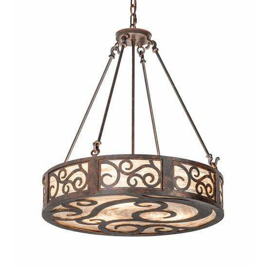 2nd Ave Lighting Inverted Pendants Cajun Spice / Sable Idalight / Acrylic Dean Inverted Pendant By 2nd Ave Lighting 211327