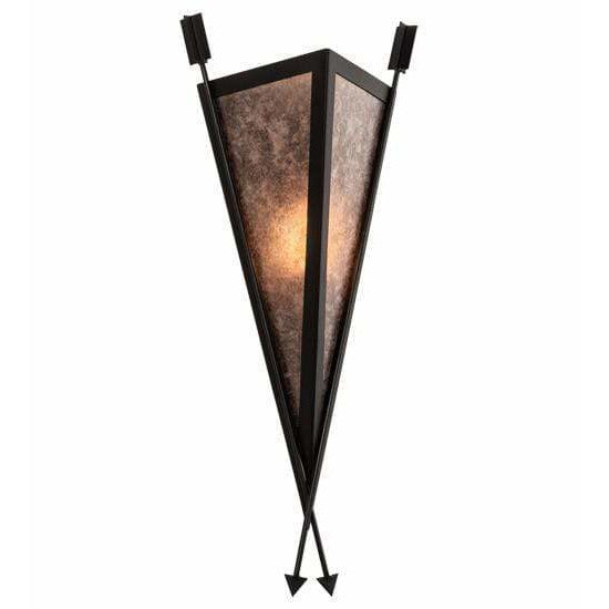 2nd Ave Lighting One Light Old Wrought Iron / Silver Mica / Mica Desert Arrow One Light By 2nd Ave Lighting 213384