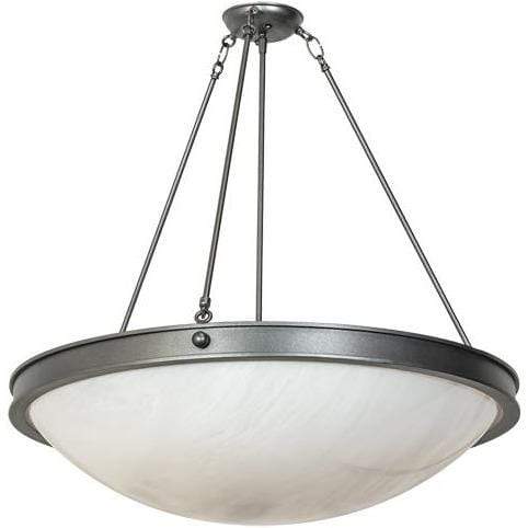 2nd Ave Lighting Inverted Pendants Blackened Pewter / Angelwing Idalight / Acrylic Dionne Inverted Pendant By 2nd Ave Lighting 219605