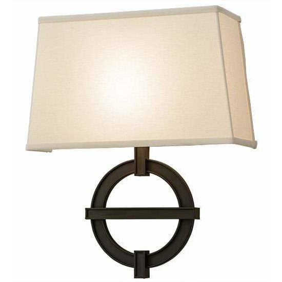 2nd Ave Lighting Led Oil Rubbed Bronze / Eggshell Textrene / Glass Fabric Idalight Equatore Led By 2nd Ave Lighting 153344