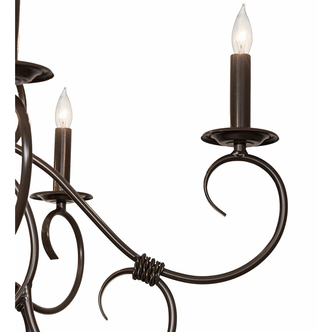 2nd Ave Lighting Chandeliers Timeless Bronze Grace Chandelier By 2nd Ave Lighting 224136