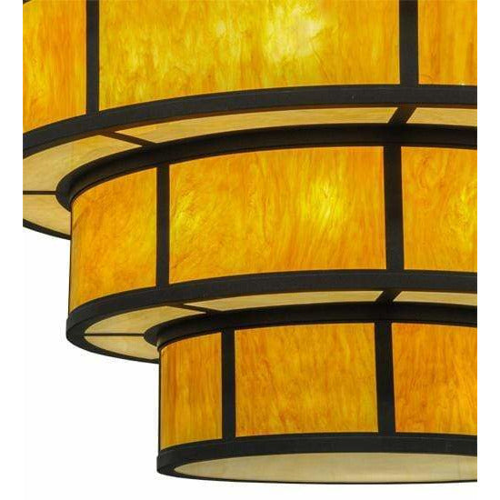 2nd Ave Lighting Pendants Dark Roast / Sahara Taupe Idalight And Ambra Siena Idalight / Glass Fabric Idalight Jayne Pendant By 2nd Ave Lighting 149591