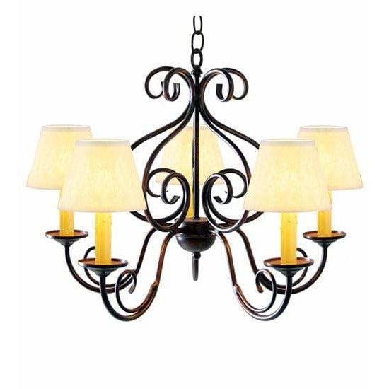 2nd Ave Lighting Chandeliers Cajun Spice / Aged Celedon Jenna Chandelier By 2nd Ave Lighting 115230