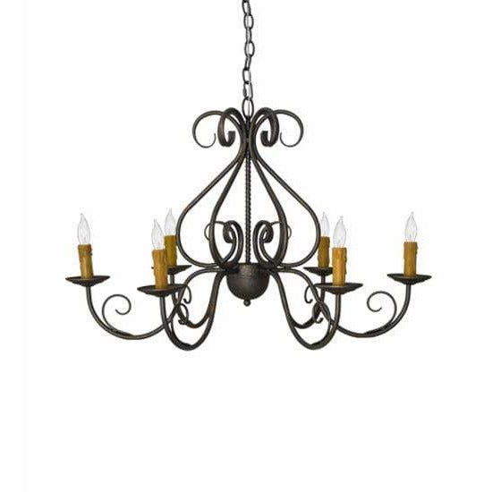 2nd Ave Lighting Chandeliers French Bronze Jenna Chandelier By 2nd Ave Lighting 182580