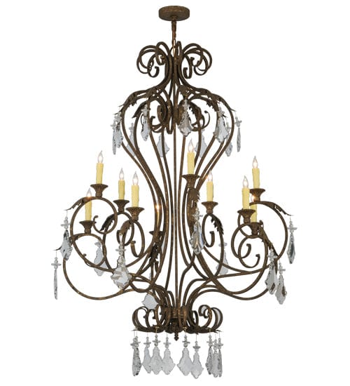 2nd Ave Lighting Chandeliers Pompeii Gold / Polyresin Josephine Chandelier By 2nd Ave Lighting 145747