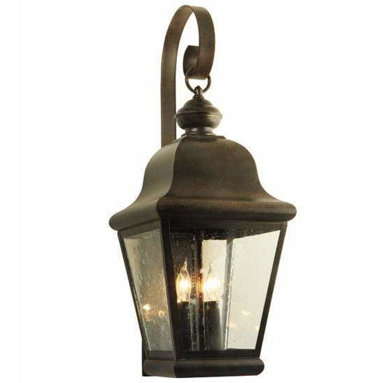 2nd Ave Lighting One Light Coffee Bean / Clear Seeded Glass Lapalma One Light By 2nd Ave Lighting 115253
