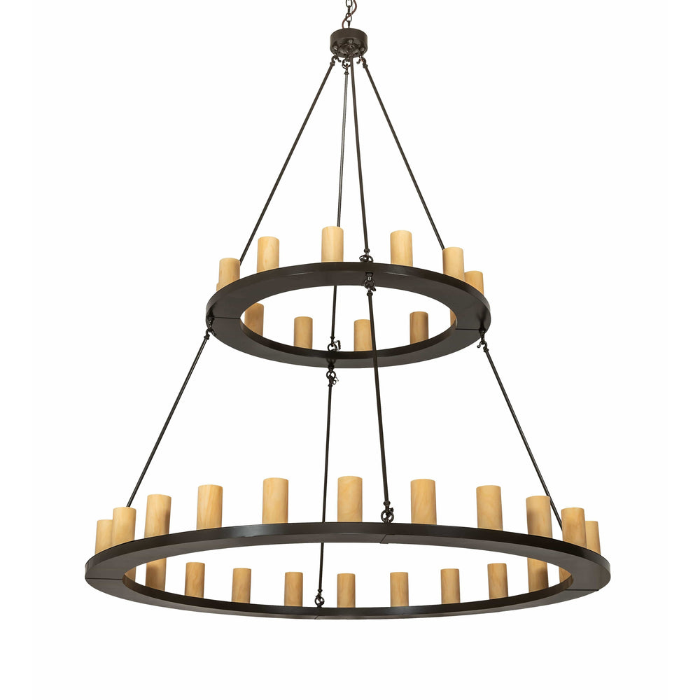 2nd Ave Lighting Chandeliers Timeless Bronze / Tawnyrock Idalight / Acrylic Loxley Chandelier By 2nd Ave Lighting 222247