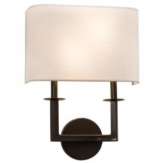 2nd Ave Lighting One Light Timeless Bronze / White Textrene / Fabric Lys One Light By 2nd Ave Lighting 212420
