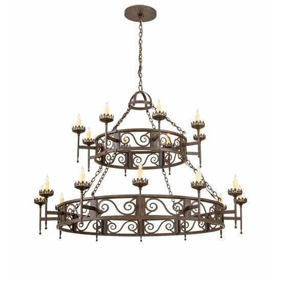 2nd Ave Lighting Chandeliers Classic Rust Majella Chandelier By 2nd Ave Lighting 201849