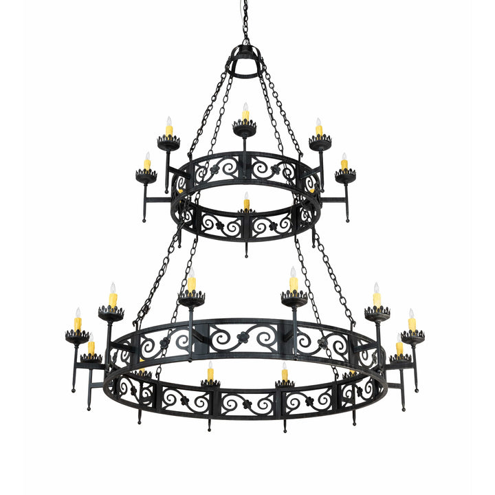 2nd Ave Lighting Chandeliers Antique Iron Gate Majella Chandelier By 2nd Ave Lighting 219839
