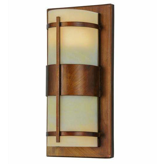 2nd Ave Lighting Led Vintage Copper / Botticino Idalight / Glass Fabric Idalight Manitowac Led By 2nd Ave Lighting 146610