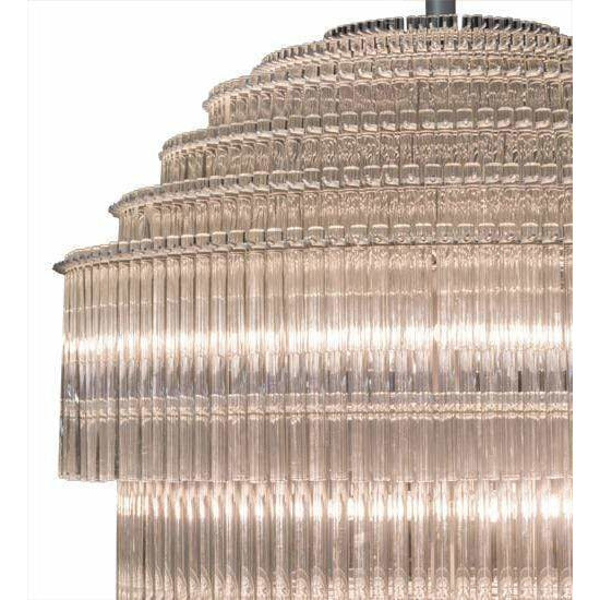 2nd Ave Lighting Pendants Sparkle Silver / Glass Fabric Idalight Marquee Pendant By 2nd Ave Lighting 177368