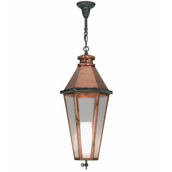 2nd Ave Lighting Pendants Raw Copper / Clear Seeded Glass / Glass Fabric Idalight Millesime Pendant By 2nd Ave Lighting 151090