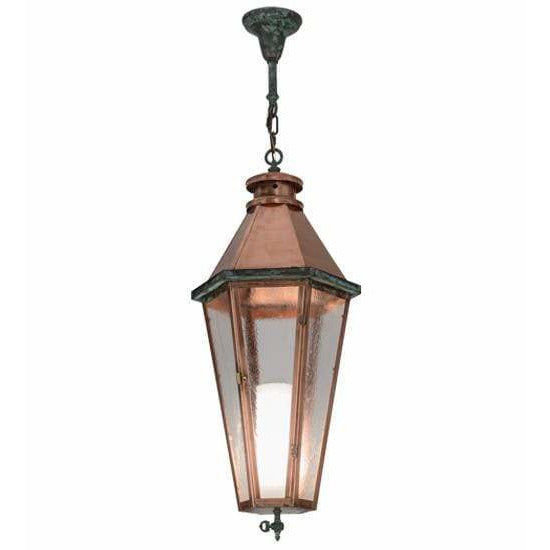 2nd Ave Lighting Pendants Raw Copper / Clear Seeded Glass / Glass Fabric Idalight Millesime Pendant By 2nd Ave Lighting 151090