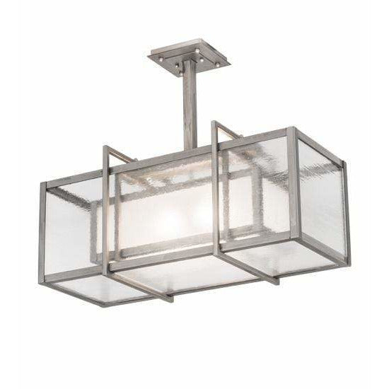 2nd Ave Lighting Pendants Matte Clear / Clear & Frosted Seeded Glass / Glass Fabric Idalight Nelson Pendant By 2nd Ave Lighting 187524