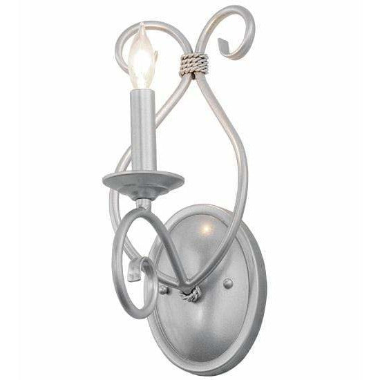 2nd Ave Lighting One Light Pewter / Glass Fabric Idalight Olivia One Light By 2nd Ave Lighting 156754