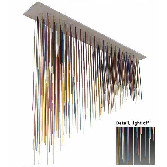 2nd Ave Lighting Chandeliers Glass Fabric Idalight Pae Kukuna Chandelier By 2nd Ave Lighting 172710