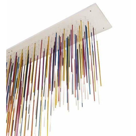 2nd Ave Lighting Chandeliers Glass Fabric Idalight Pae Kukuna Chandelier By 2nd Ave Lighting 172710