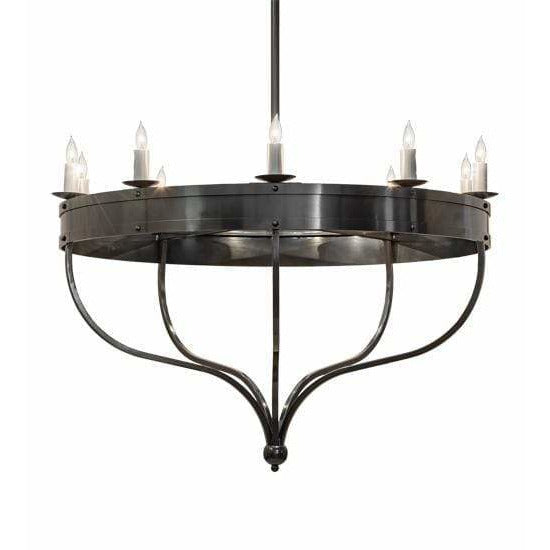 2nd Ave Lighting Chandeliers Charcoal Grey Parnella Chandelier By 2nd Ave Lighting 215483