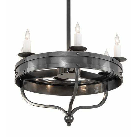 2nd Ave Lighting Chandeliers Charcoal Grey Parnella Chandelier By 2nd Ave Lighting 215651