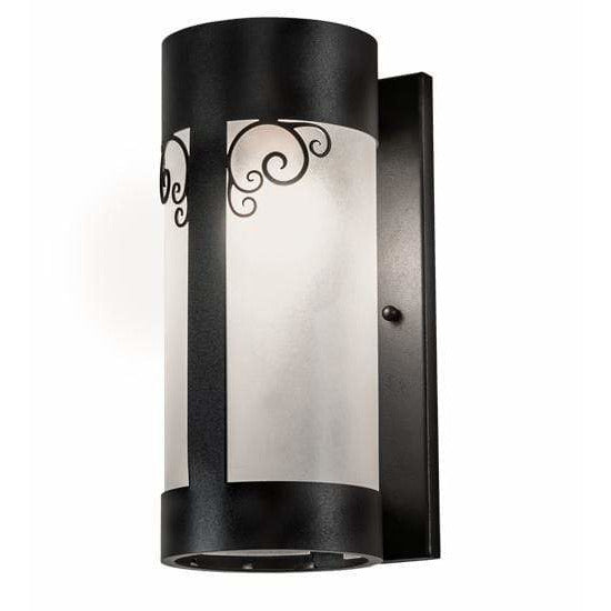 2nd Ave Lighting One Light Old Wrought Iron / Contrail Mist Idalight / Acrylic Putrelo One Light By 2nd Ave Lighting 226040