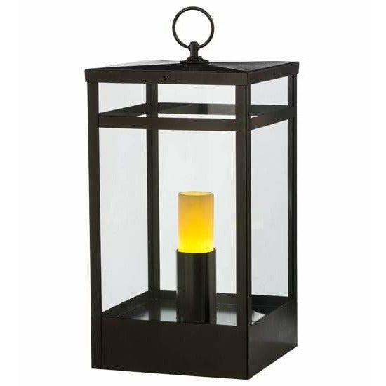 2nd Ave Lighting Led Oil Rubbed Bronze / Clear Glass / Glass Fabric Idalight Quadrato Led By 2nd Ave Lighting 153354