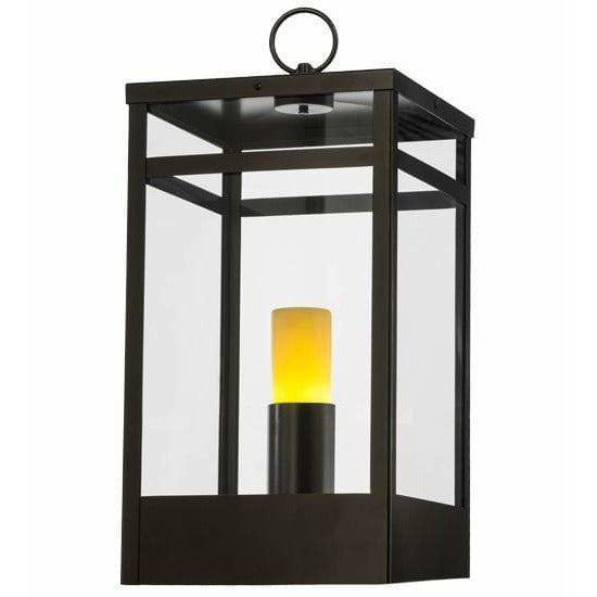 2nd Ave Lighting Led Oil Rubbed Bronze / Clear Glass / Glass Fabric Idalight Quadrato Led By 2nd Ave Lighting 153354