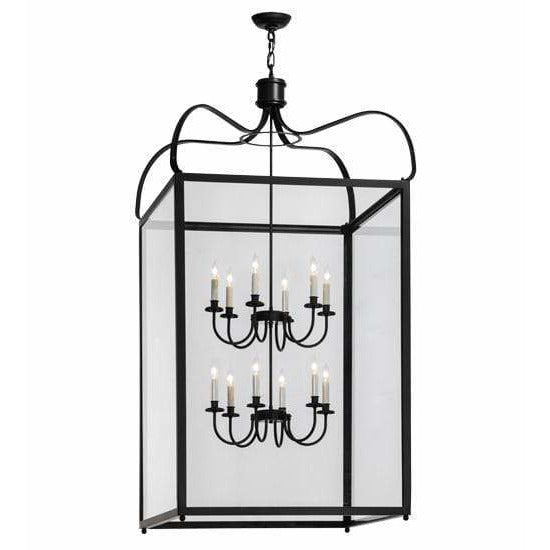 2nd Ave Lighting Pendants Oil Rubbed Bronze / Clear Glass / Glass Fabric Idalight Rennes Pendant By 2nd Ave Lighting 148930