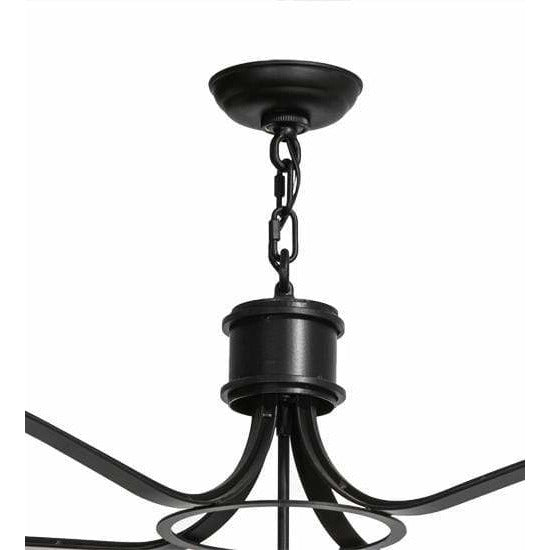 2nd Ave Lighting Pendants Oil Rubbed Bronze / Clear Glass / Glass Fabric Idalight Rennes Pendant By 2nd Ave Lighting 148930