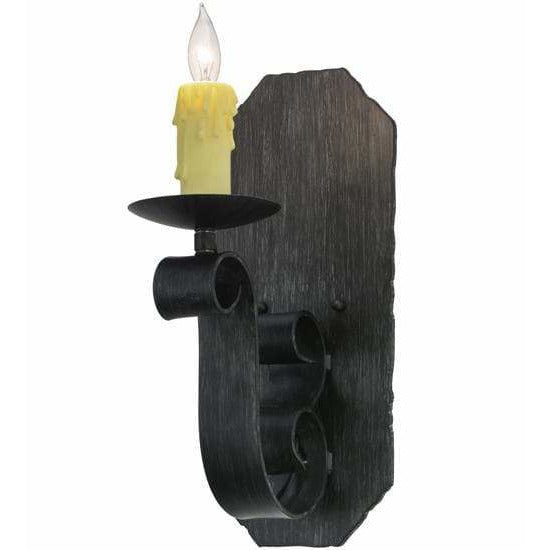 2nd Ave Lighting One Light Antique Iron Gate / Polyresin Renzo One Light By 2nd Ave Lighting 151198