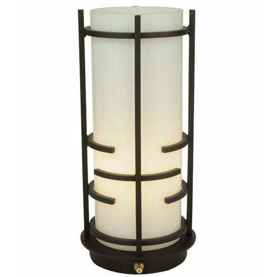 2nd Ave Lighting Table Base Oil Rubbed Bronze/Ca / Glass Fabric Idalight Revival Table Base By 2nd Ave Lighting 121366