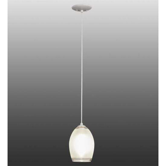 2nd Ave Lighting Pendants White / Clear Frosted / Glass Sitka Pendant By 2nd Ave Lighting 159312