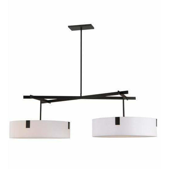 2nd Ave Lighting N/A Oil Rubbed Bronze / White Textrene / Glass Fabric Idalight Solaris N/A By 2nd Ave Lighting 130983