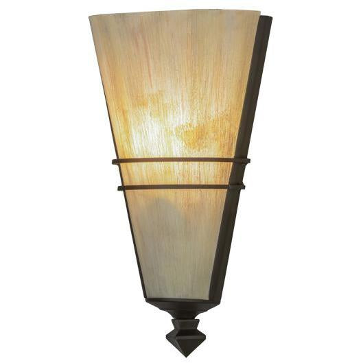 2nd Ave Lighting Led Oil Rubbed Bronze / Sandstorm Linen / Glass Fabric Idalight St. Lawrence Led By 2nd Ave Lighting 152190