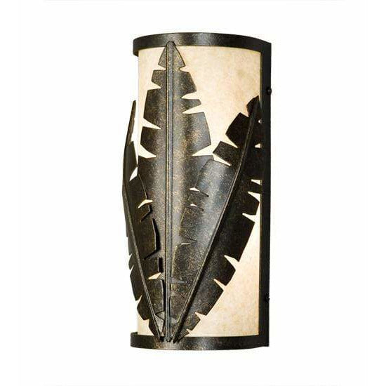 2nd Ave Lighting One Light Gilded Tobacco / Botticino Idalight Tiki One Light By 2nd Ave Lighting 146549