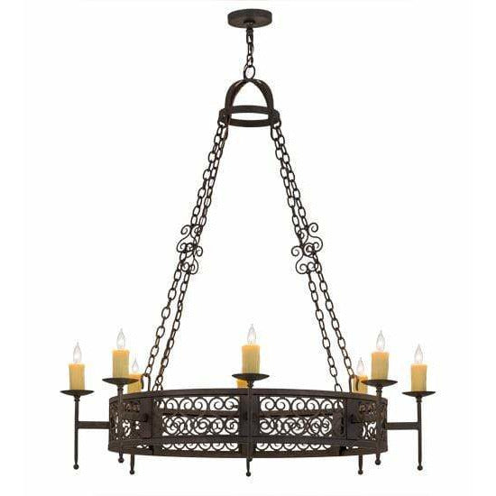 2nd Ave Lighting Chandeliers Copper Rust Toscano Chandelier By 2nd Ave Lighting 115209