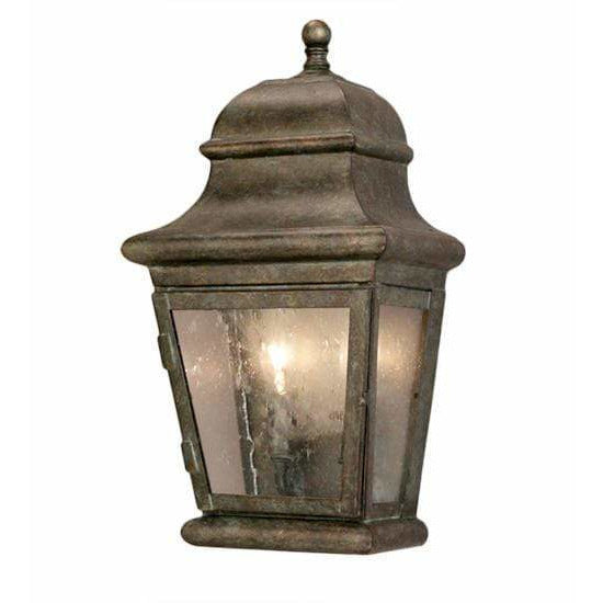 2nd Ave Lighting One Light Antique Rust / Clear Seeded Glass Vincente One Light By 2nd Ave Lighting 138051