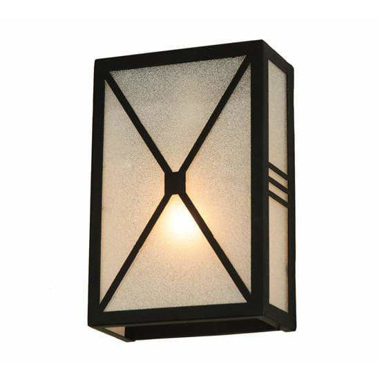 2nd Ave Lighting One Light Blackwash / Etruscan Idalight / Glass Fabric Idalight Whitewing One Light By 2nd Ave Lighting 123381