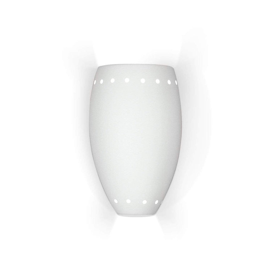 A19 Wall Sconces Bisque / CFL13 (1) 13W GU24 base, Energy Star compact fluorescent lamp (Bulb included) Barbados Wall Sconce Islands of Light Collection by A19 Lighting CFL13 1504