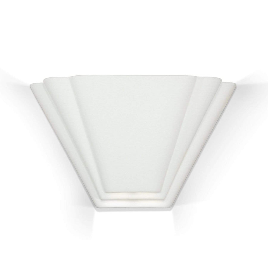 A19 Wall Sconces Bisque / CFL13 (1) 13W GU24 base, Energy Star compact fluorescent lamp (Bulb included) Bermuda Wall Sconce Islands of Light Collection by A19 Lighting CFL13 701
