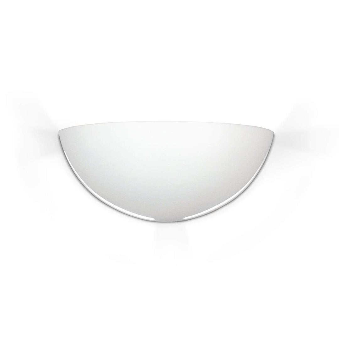 A19 Wall Sconces Bisque / CFL13 (1) 13W GU24 base, Energy Star compact fluorescent lamp (Bulb included) Capri Wall Sconce Islands of Light Collection by A19 Lighting CFL13 307