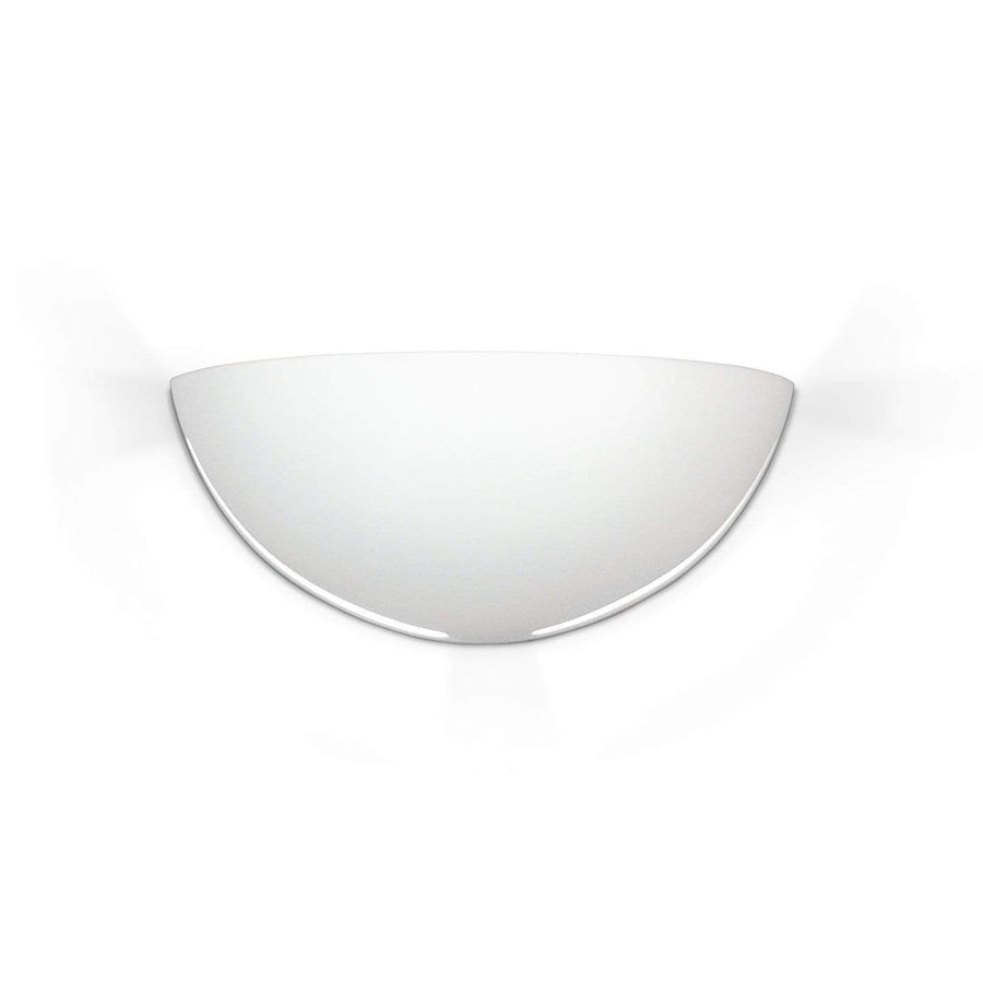 A19 Wall Sconces Bisque / LEDGU24 (1) 11W GU24 base dimmable Energy Star LED, 2700K, 1100 lumens (Bulb included) Capri Wall Sconce Islands of Light Collection by A19 Lighting LEDGU24 312