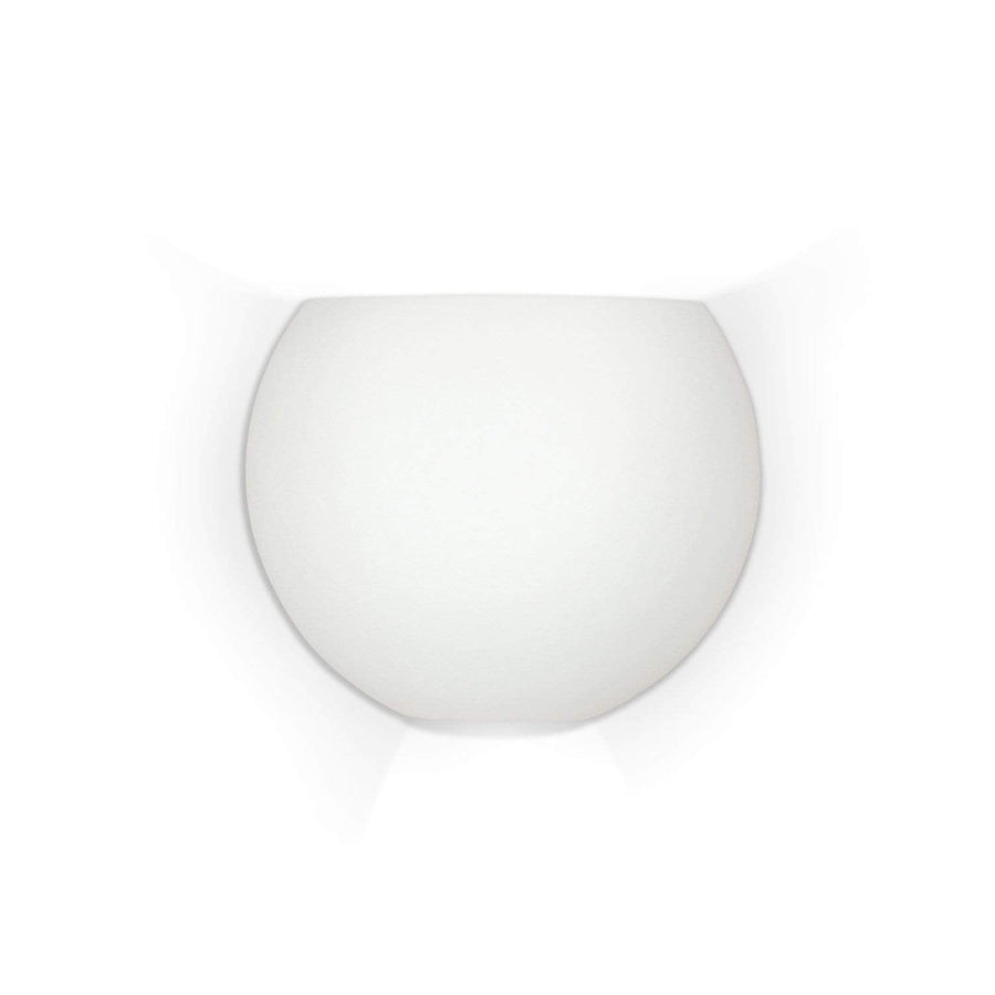 A19 Wall Sconces Bisque / LEDGU24 (1) 11W GU24 base dimmable Energy Star LED, 2700K, 1100 lumens (Bulb included) Curacoa Wall Sconce Islands of Light Collection by A19 Lighting LEDGU24 1602