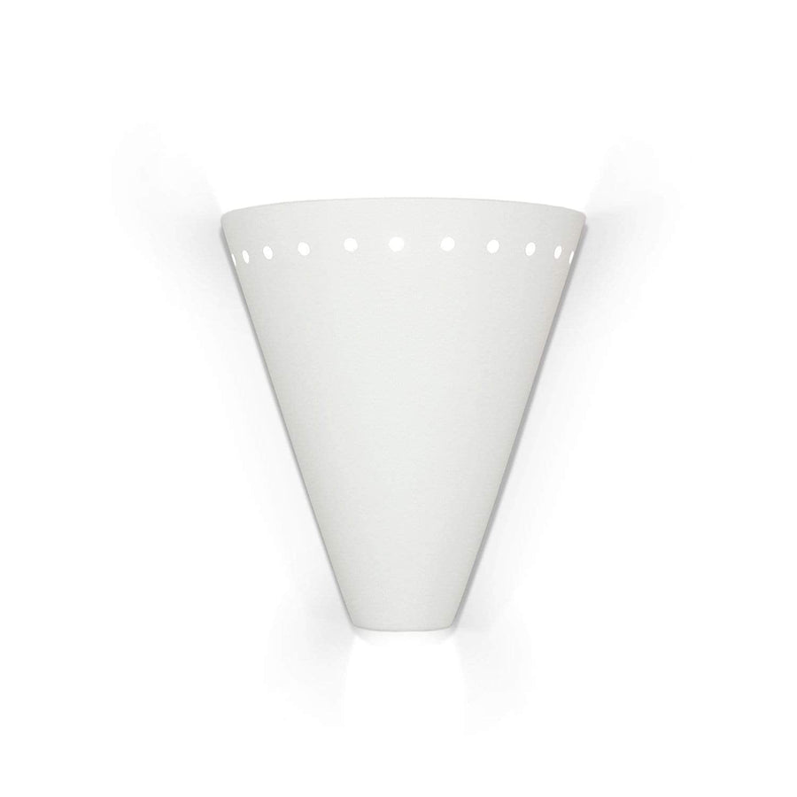 A19 Wall Sconces Bisque / LEDGU24 (1) 11W GU24 base dimmable Energy Star LED, 2700K, 1100 lumens (Bulb included) Greenlandia Wall Sconce Islands of Light Collection by A19 Lighting LEDGU24 804