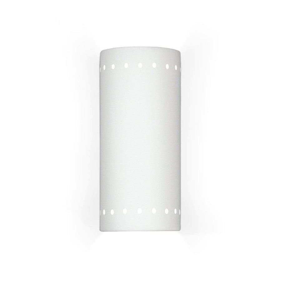 A19 Wall Sconces Bisque / WET (1) Outdoor Sheltered Socket for Wet Locations (Bulb not Included) Kythnos Wall Sconce Islands of Light Collection by A19 Lighting WET 216