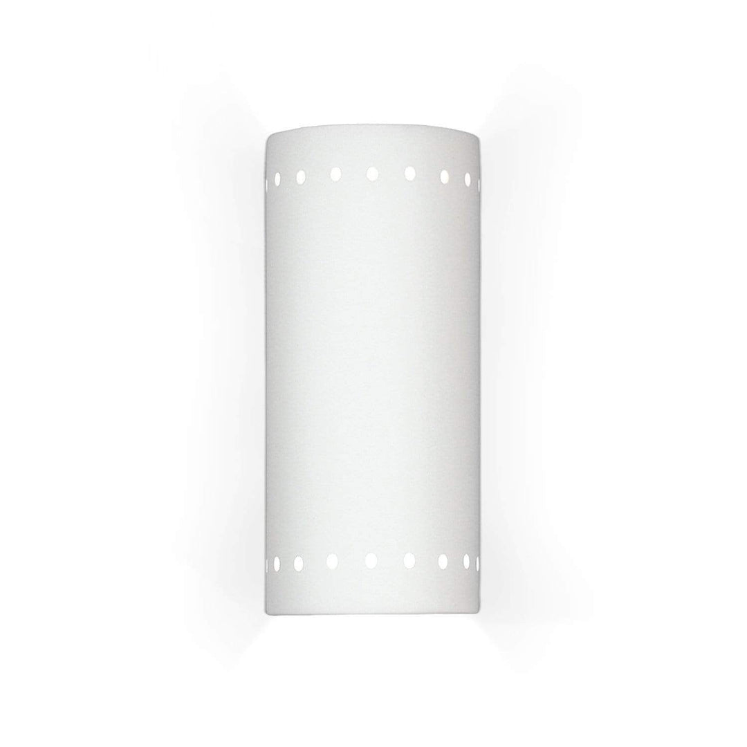 A19 Wall Sconces Bisque / WET-LEDGU24 (1) Outdoor Sheltered GU24 Base Socket for Wet Locations with Dimmable Energy Star LED, 11W, 1100 lumens, 2700K (Bulb included) Kythnos Wall Sconce Islands of Light Collection by A19 Lighting WET-LEDGU24 216