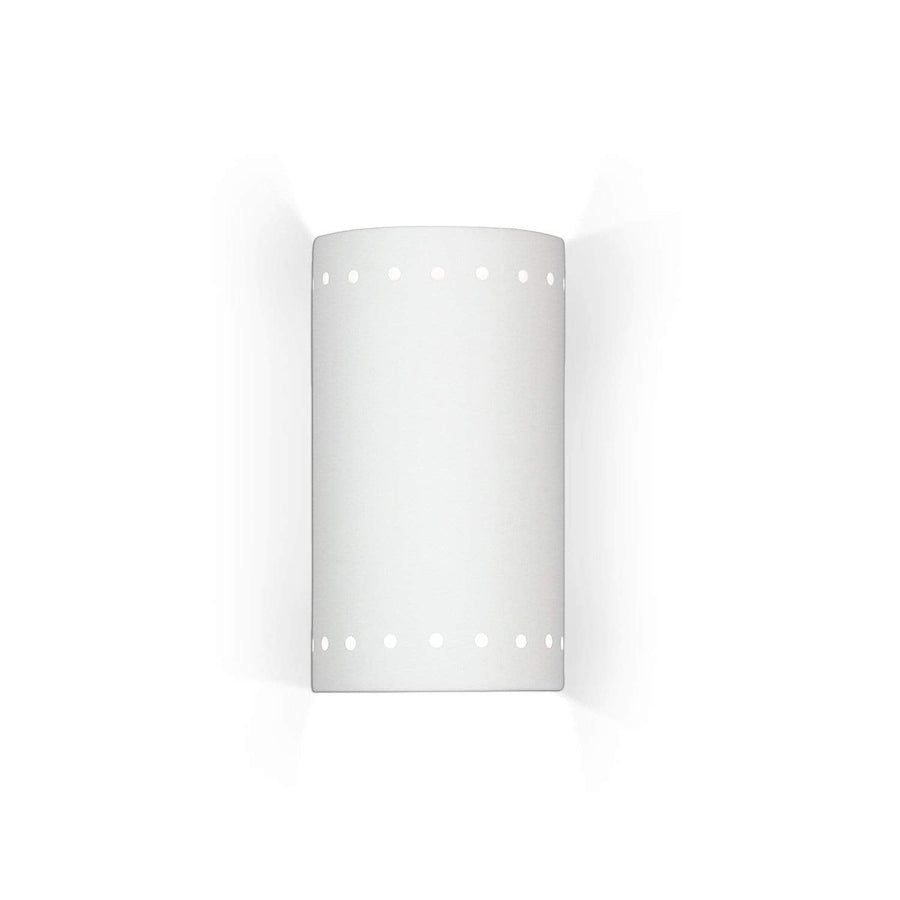 A19 Wall Sconces Bisque / LEDGU24 (1) 11W GU24 base dimmable Energy Star LED, 2700K, 1100 lumens (Bulb included) Melos Wall Sconce Islands of Light Collection by A19 Lighting LEDGU24 207