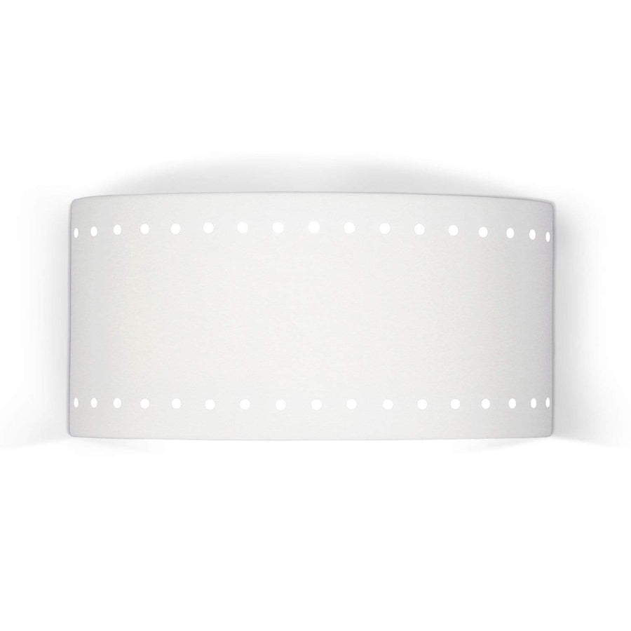 A19 Wall Sconces Bisque / CFL13 (1) 13W GU24 base, Energy Star compact fluorescent lamp (Bulb included) Paros Wall Sconce Islands of Light Collection by A19 Lighting CFL13 1703