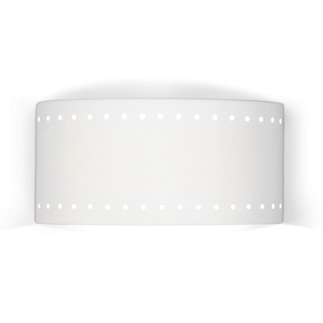 A19 Wall Sconces Bisque / LEDGU24 (1) 11W GU24 base dimmable Energy Star LED, 2700K, 1100 lumens (Bulb included) Paros Wall Sconce Islands of Light Collection by A19 Lighting LEDGU24 1703