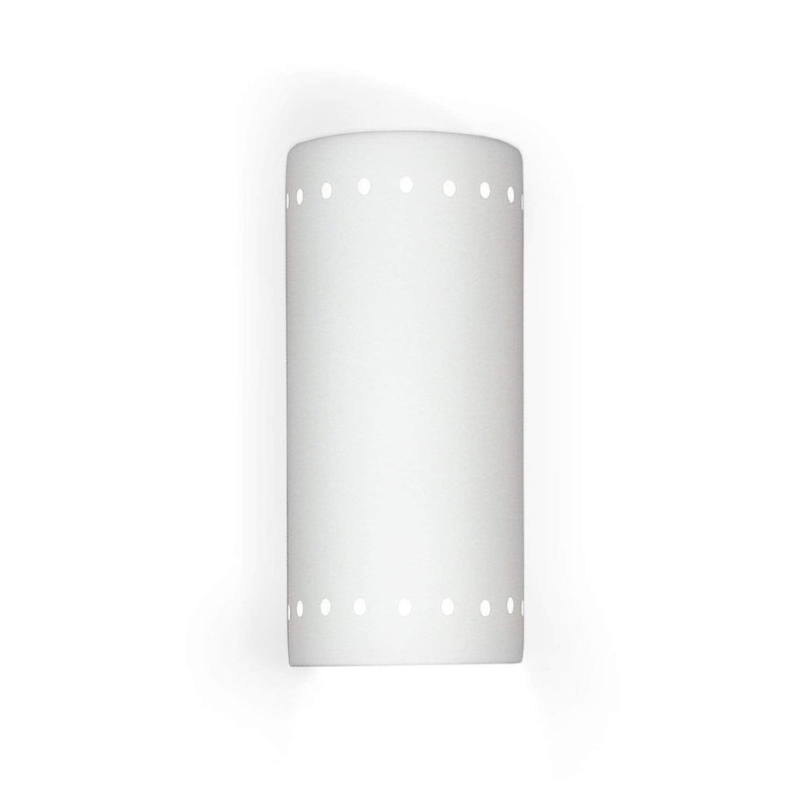 A19 Wall Sconces Bisque / WET-GU24 (1) Outdoor Sheltered GU24 Base Socket for Wet Locations (Bulb not included) Patmos Wall Sconce Islands of Light Collection by A19 Lighting WET-GU24 215